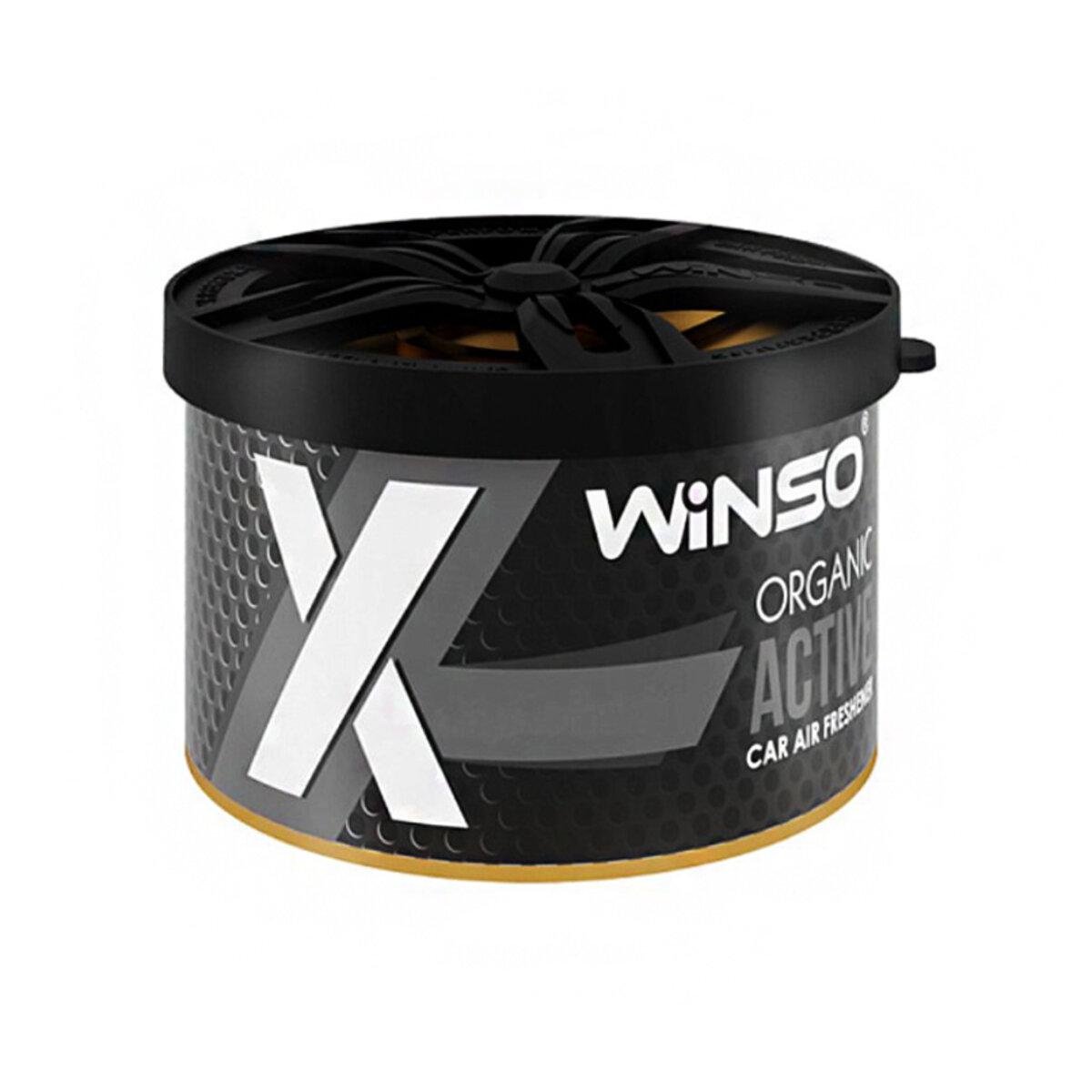 Ароматизатор Winso X Active Organic Black Diamond гелевый 40 г Ароматизатор Winso X Active Organic Black Diamond гелевый 40 г