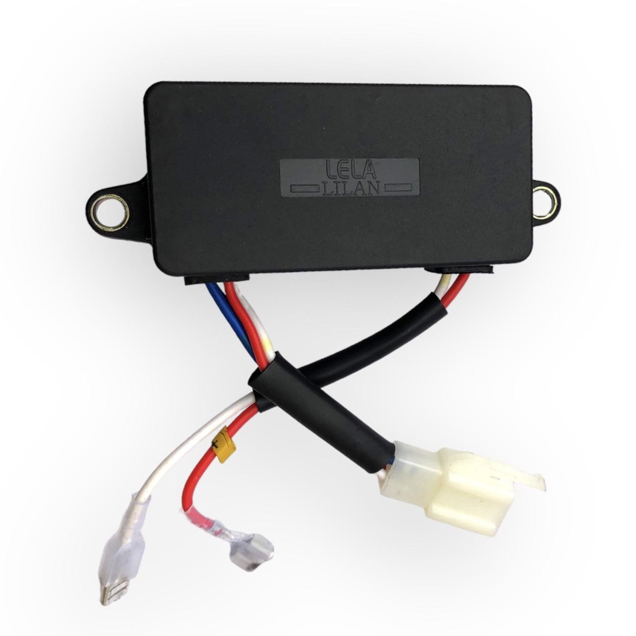 Регулятор напруги АВР PREMIUM AVR шоколадка прямокутний для генератора 2 кВт-3 кВт 220мкф 250V - фото 2