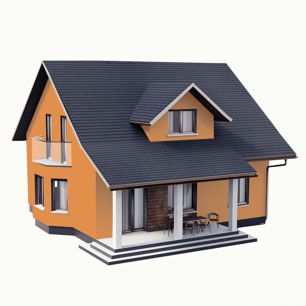 Фарба фасадна SkyLine 2050-Y40R C Силіконфасад 5 л Шеллі (2595725041) - фото 5 Фарба фасадна SkyLine 2050-Y40R C Силіконфасад 5 л Шеллі (2595725041) - фото 5