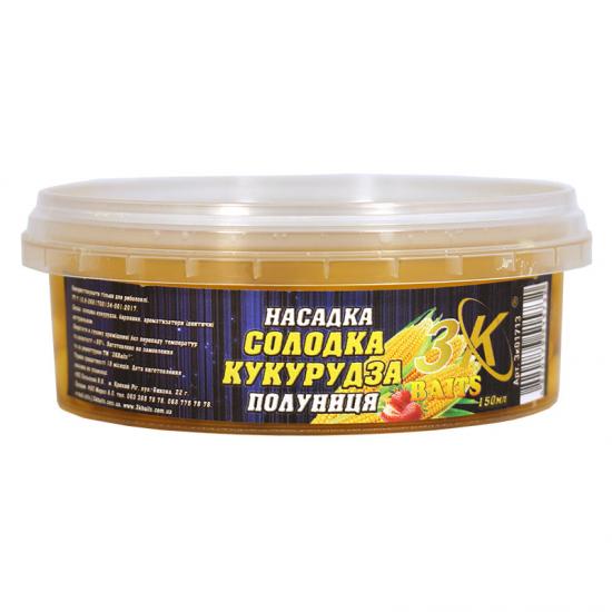 Насадка 3KBaits Солодка кукурудза Полуниця 150 мл (3KB1832) - фото 1 Насадка 3KBaits Солодка кукурудза Полуниця 150 мл (3KB1832) - фото 1
