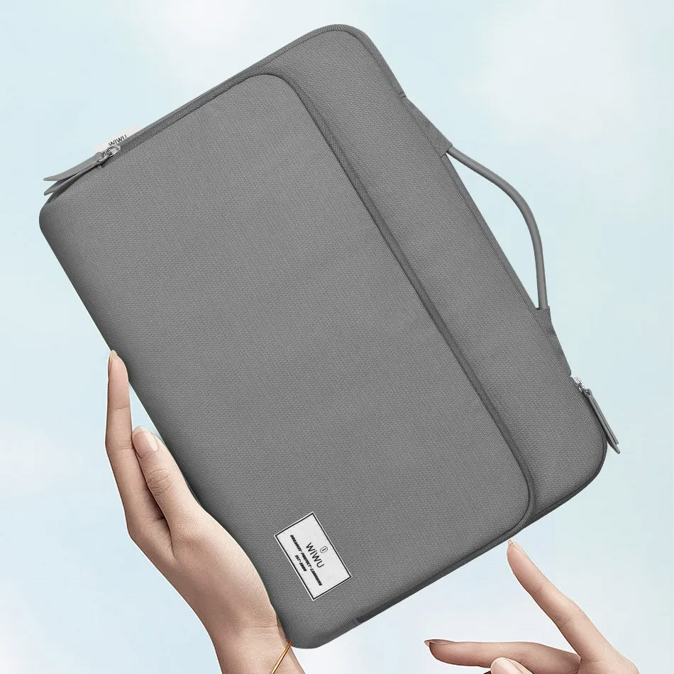 Cумка для ноутбука WiWU Ora Laptop Sleeve MacBook 16" Grey - фото 2