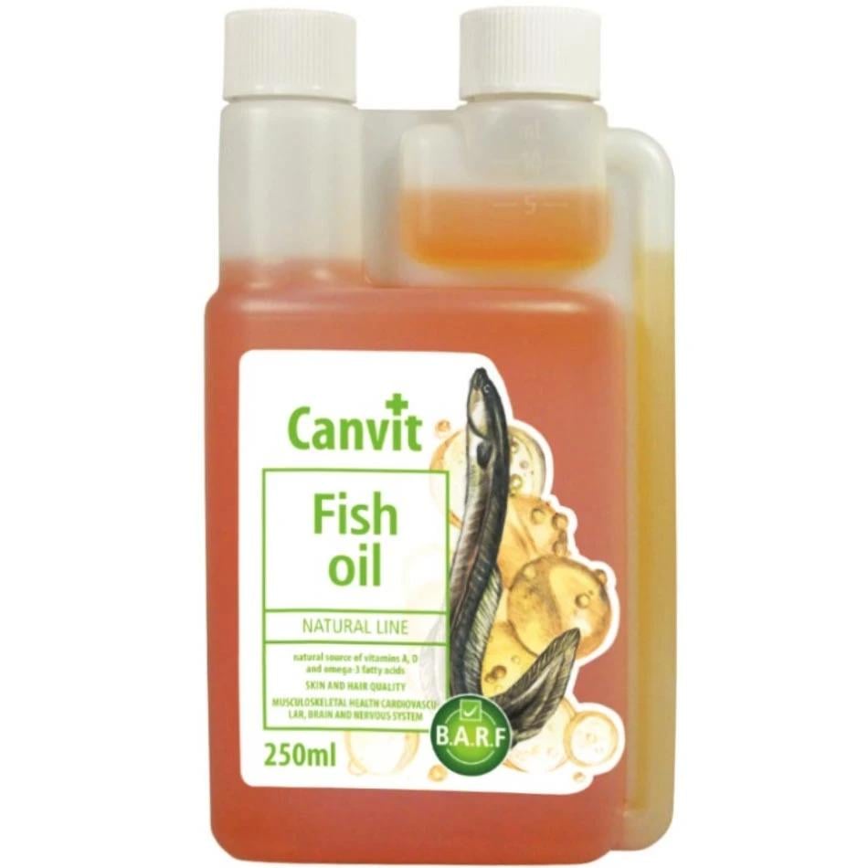 Комплекс витаминный для котов и собак Canvit Fish Oil 250 мл (can57277) Комплекс витаминный для котов и собак Canvit Fish Oil 250 мл (can57277)