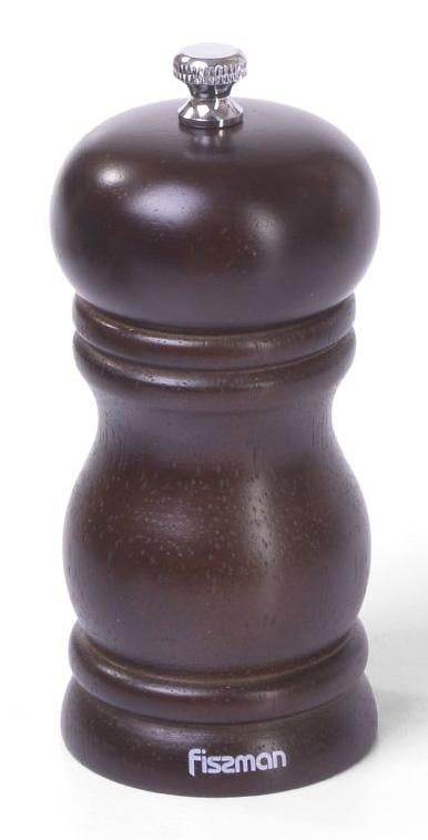 Мельница для специй Fissman Spice Rossey 11х5 см корпус Темное дерево (FN-8092)