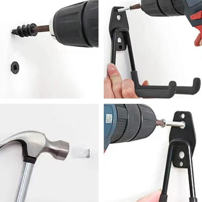 Крючок настенный металлический прямой 129х130х66 мм (2163806149) - фото 4