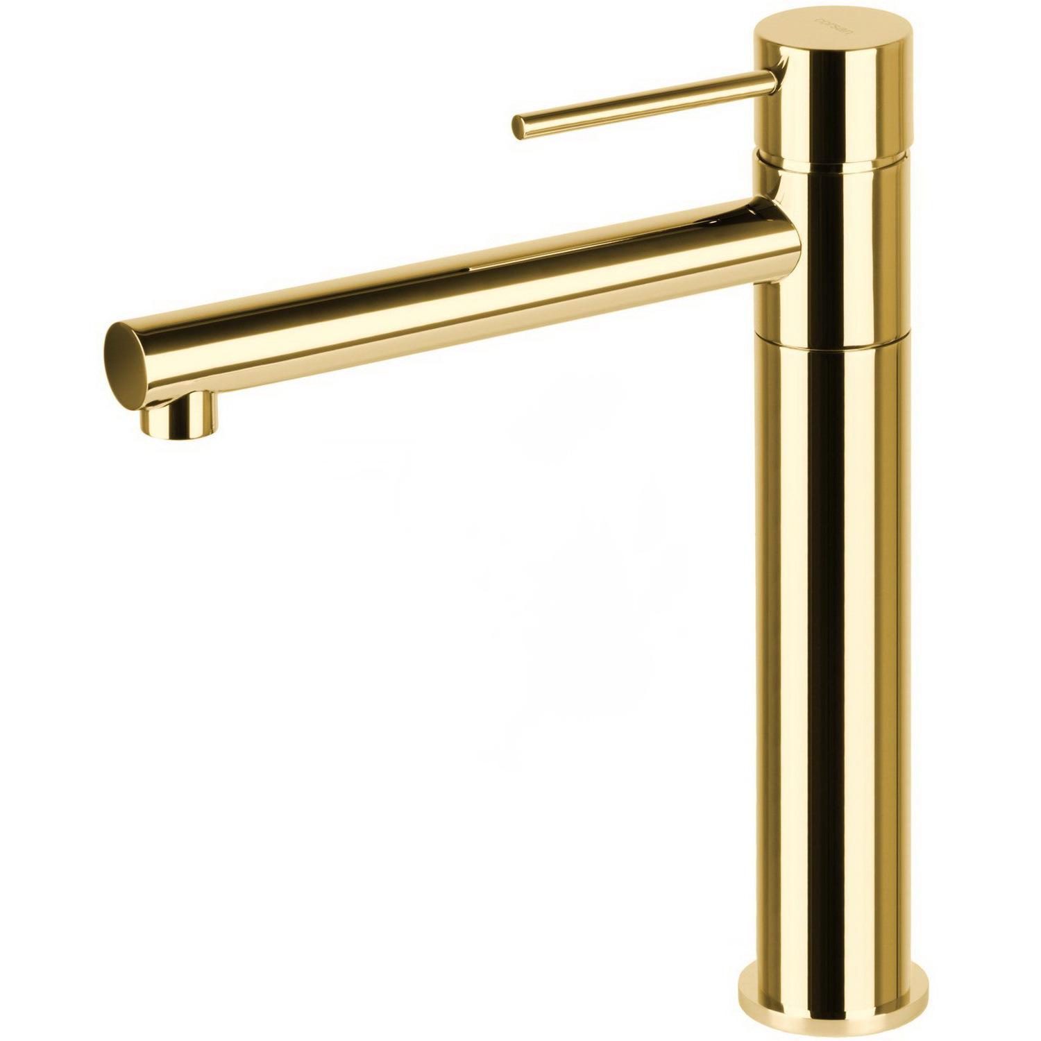 Змішувач для умивальника Corsan LUGO CMB7521GL reac-10000000071 високий Золотий (158785)