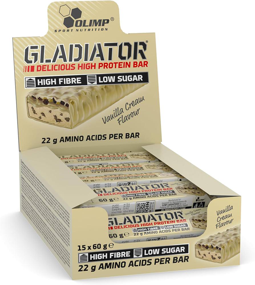 Батончик Olimp Gladiator Ваниль 15 60 г
