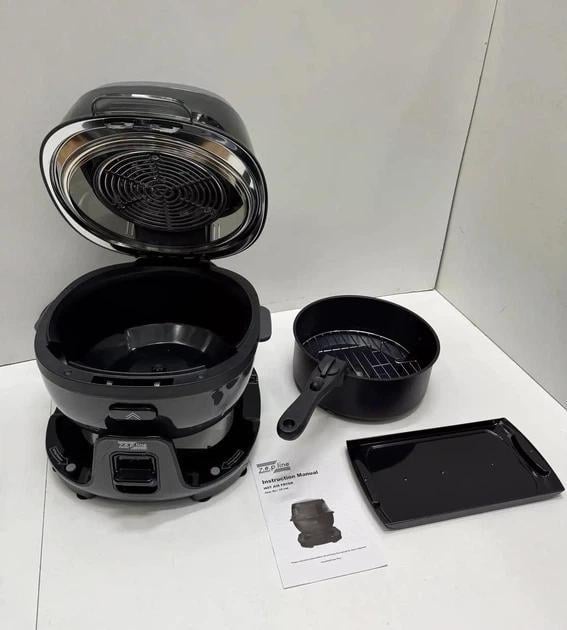 Аэрофритюрница Zepline ZP-140 Smart с сенсорным экраном 10 л 4000 Вт Черный (ZP-140) - фото 2