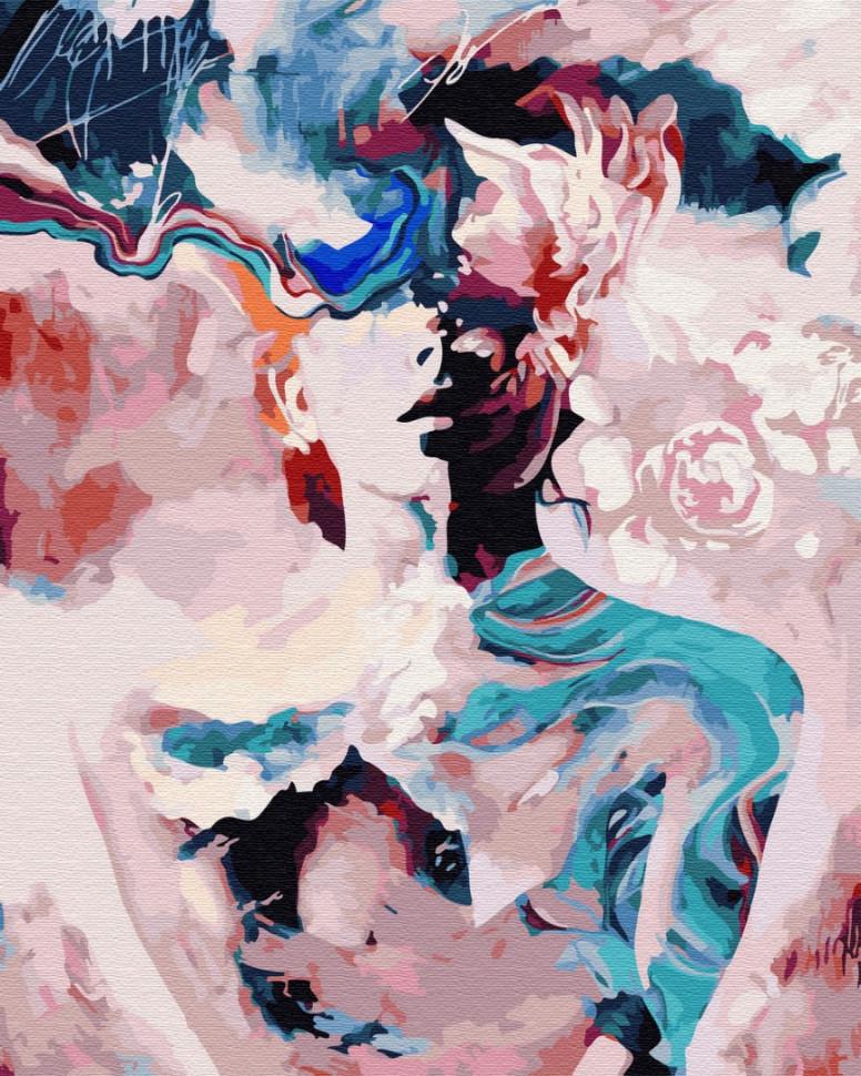 Картина по номерам Brushme Абстракция акварелью (GX25371)