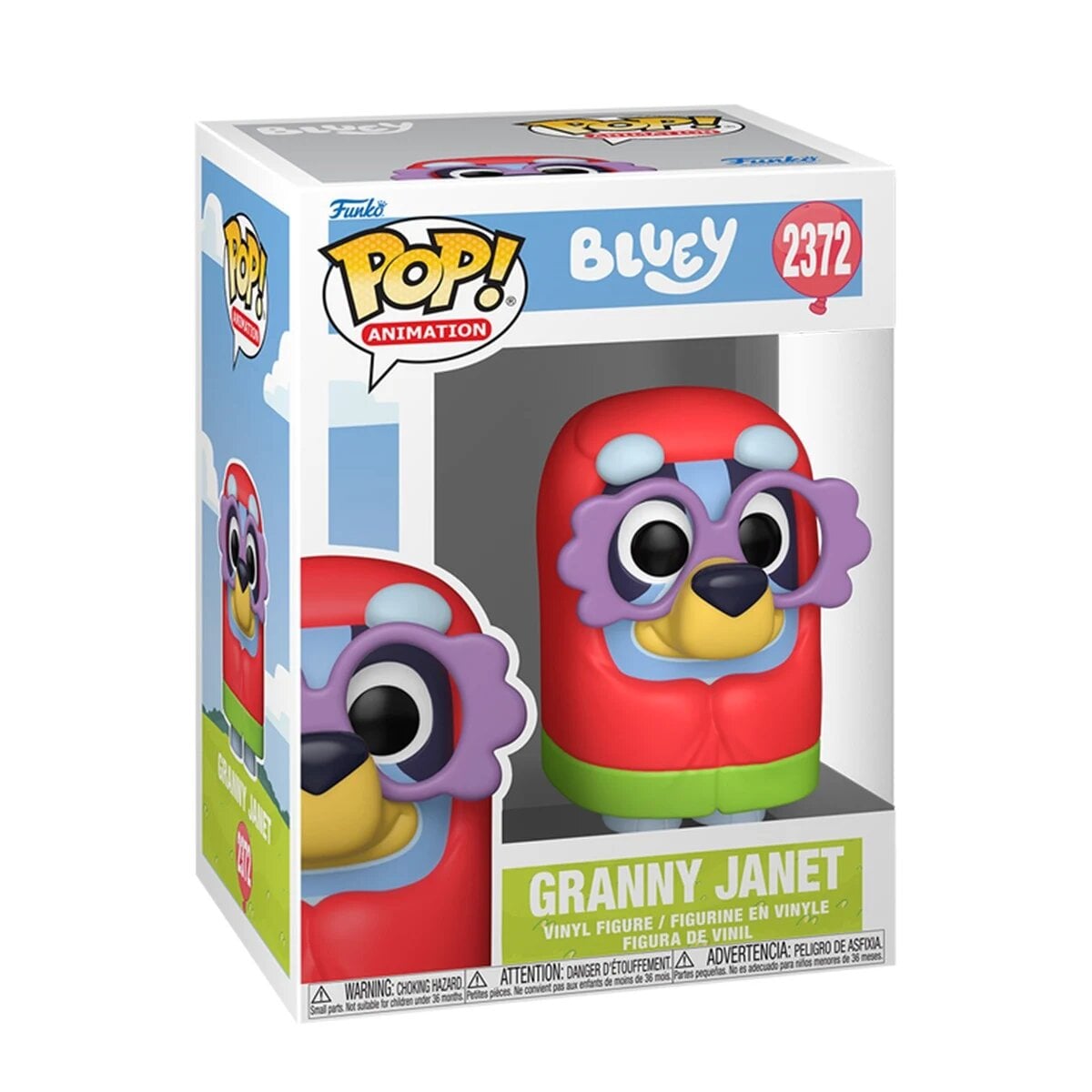 Дитяча ігрова фігурка Funko POP! Джанет із серії Блуї вінілова колекційна (94054F)