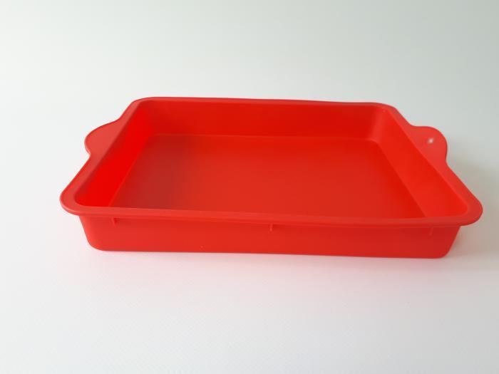 Коврик для выпечки силиконовый прямоугольный с бортиком H 4 см 30х22 см - фото 2 Коврик для выпечки силиконовый прямоугольный с бортиком H 4 см 30х22 см - фото 2