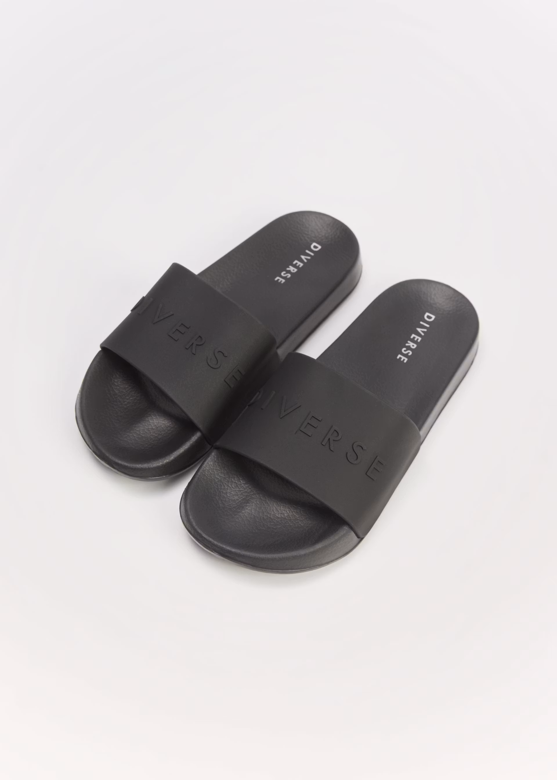 Шлепанцы женские для бассейна Diverse GRL р. 37 Черный (5905384148520)