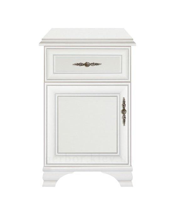 Комод Gerbor Кентукі KOM 1D1S L з ДСП і МДФ Білий