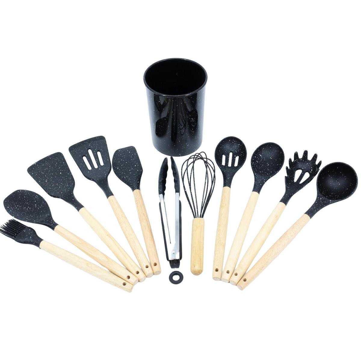 Набор кухонных принадлежностей Kitchen Set силикон 12 пр. (0354) - фото 2 Набор кухонных принадлежностей Kitchen Set силикон 12 пр. (0354) - фото 2