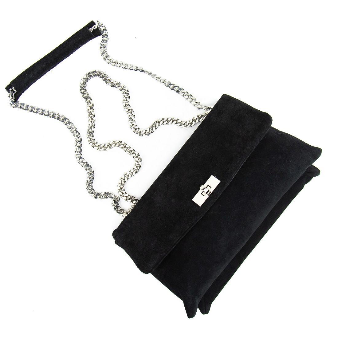 Женская сумка кросс-боди Royal Bag F-IT-8545A замшевая на цепочке Фиолетовый (8087) - фото 5 Женская сумка кросс-боди Royal Bag F-IT-8545A замшевая на цепочке Фиолетовый (8087) - фото 5