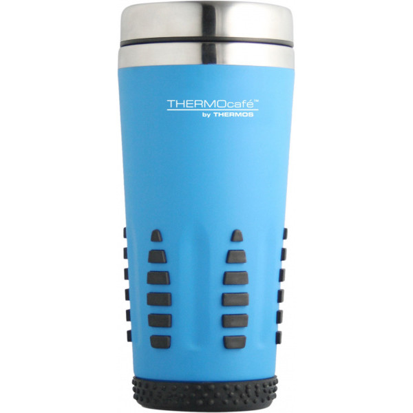 Термокружка Thermos Rough-450 0.38 л голубой (126629b) - фото 2