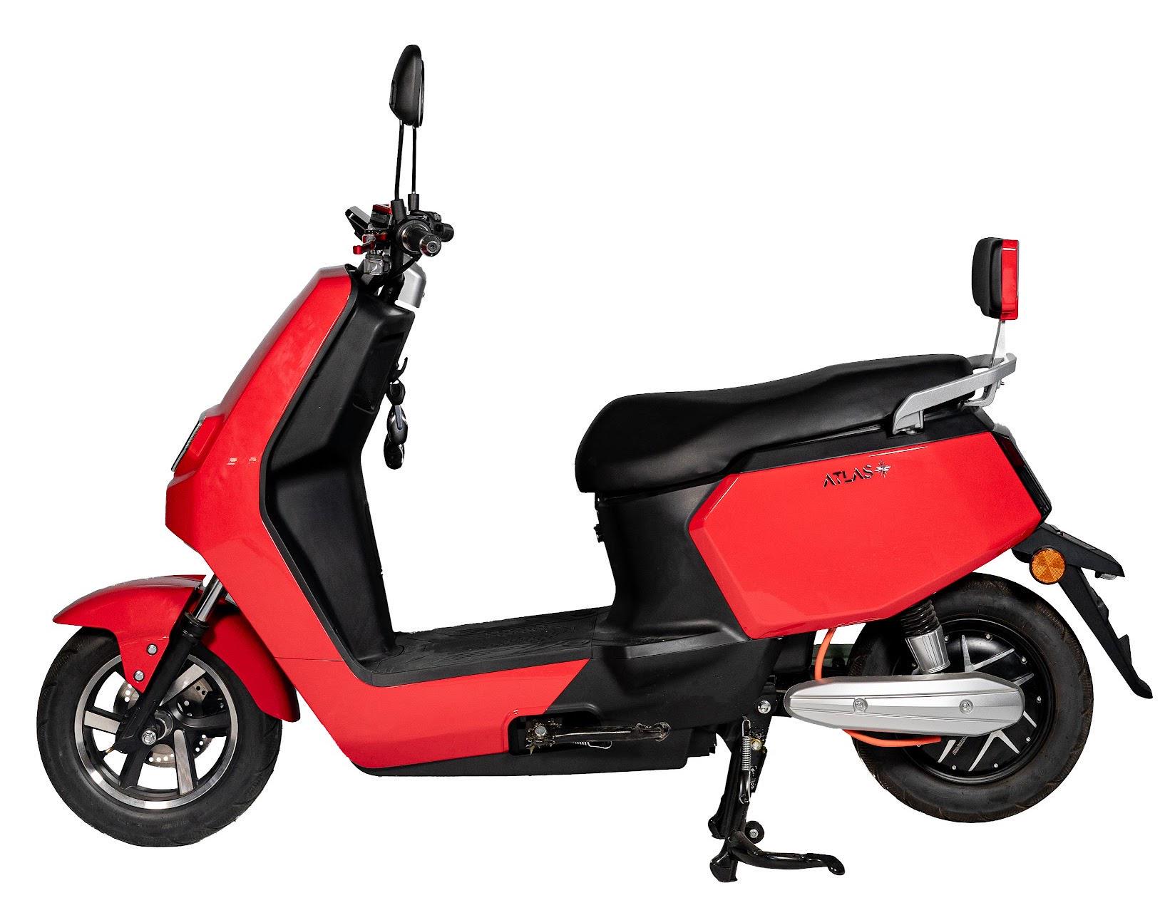 Электроскутер ATLAS Beetle 1500 W Red (3023)