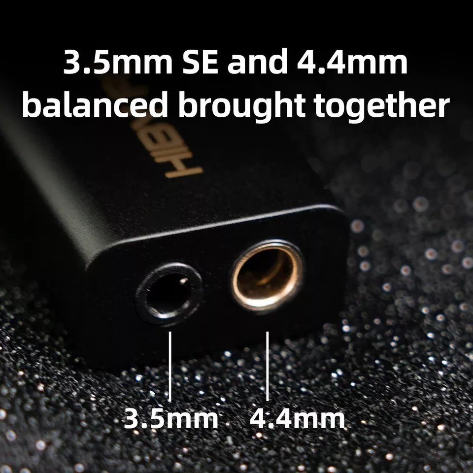 Усилитель звука HiBy FC4 MQA для наушников 3,5/4,4 мм Black (39947) - фото 4 Усилитель звука HiBy FC4 MQA для наушников 3,5/4,4 мм Black (39947) - фото 4