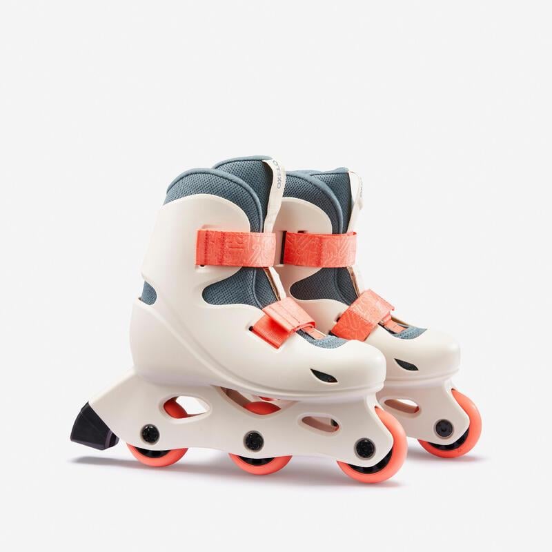 Ролики детские раздвижные OXELO Learn р. 32-34 120-21,5 см Оранжевый (2348897515)