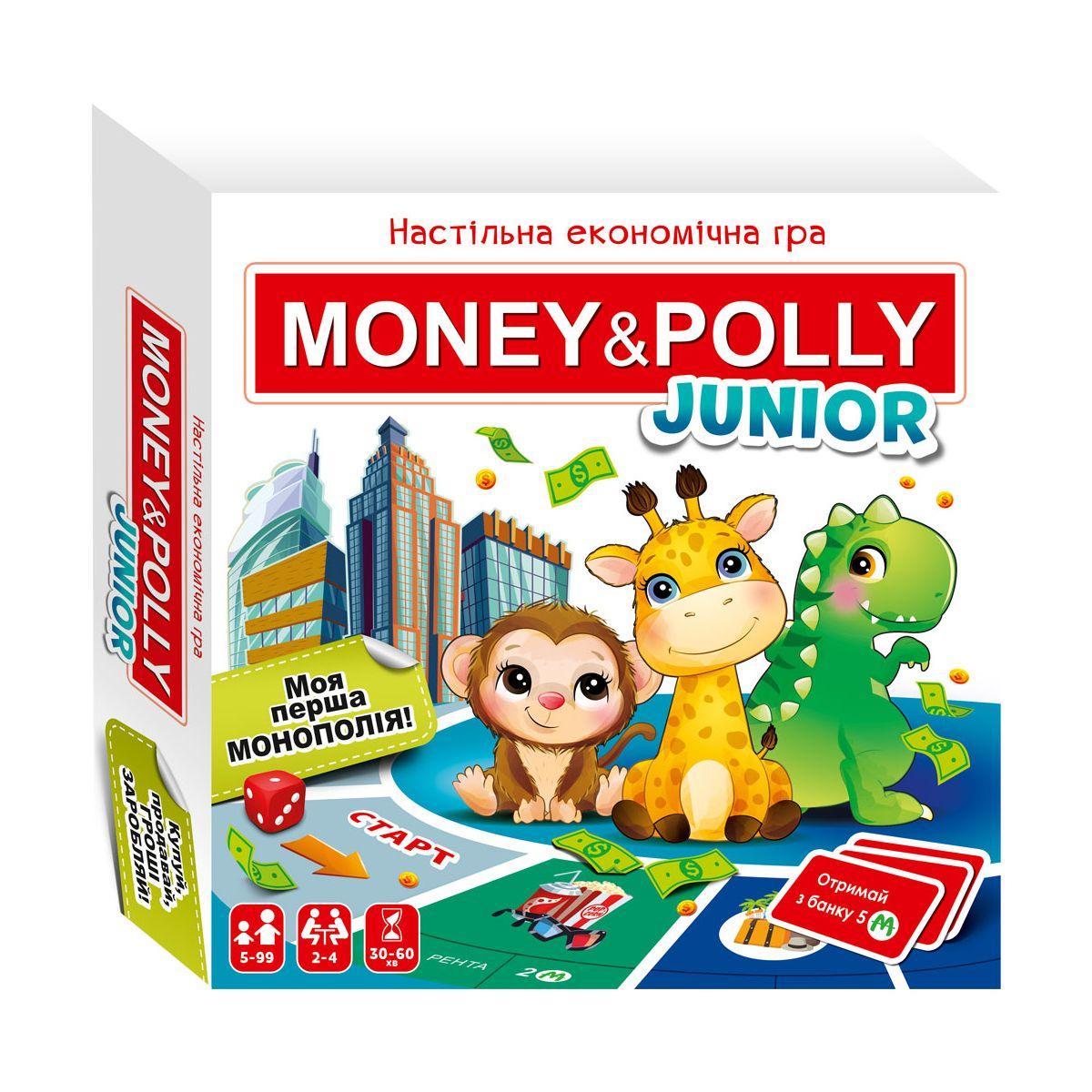Игра настольная Монополия Мой успех+ Money&Polly Junior (6000370)