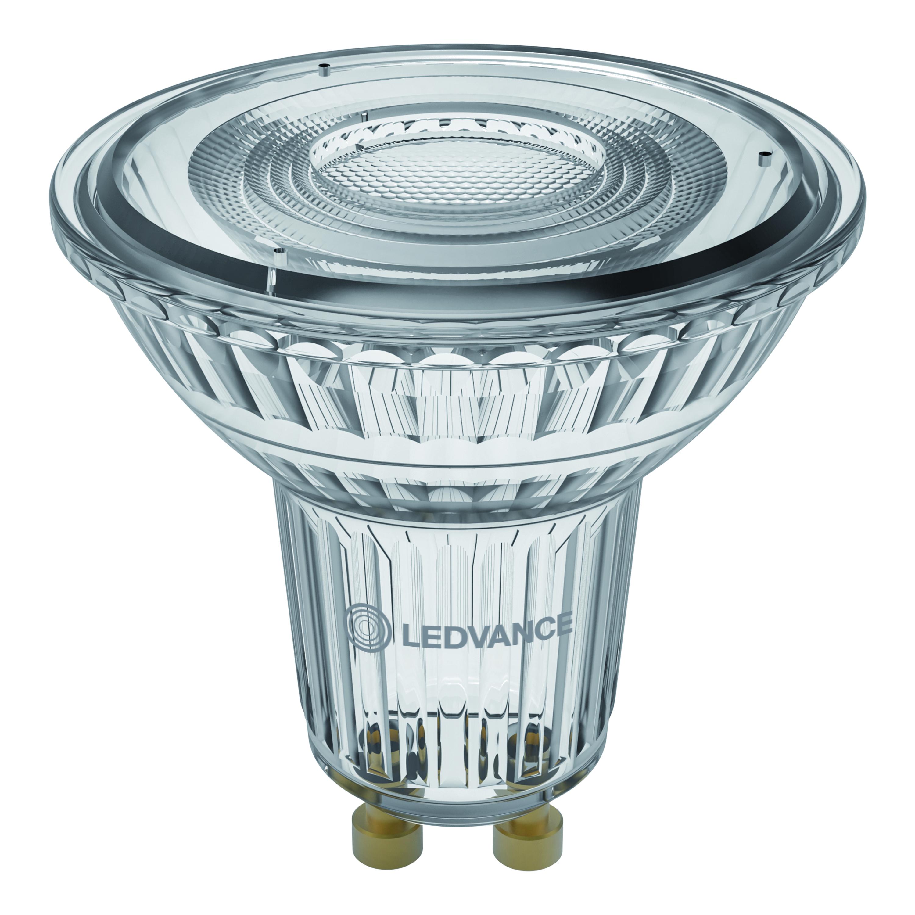 Лампа LED Ledvance PAR16 7W 230V 750lm 4000K GU10 DIM 50x52 мм рефлекторна (4099854456497) - фото 3 Лампа LED Ledvance PAR16 7W 230V 750lm 4000K GU10 DIM 50x52 мм рефлекторна (4099854456497) - фото 3