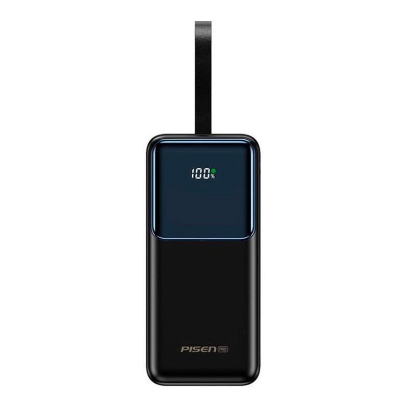 Повербанк Pisen Quick 27000 mAh 65W TP-D126 Smart Chip Quick Charging Black (2985987331)