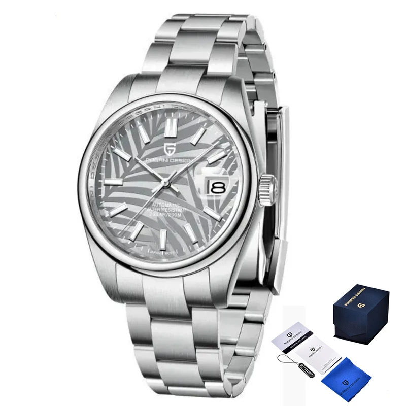 Наручний годинник Pagani Design PD-1715 Silver/White