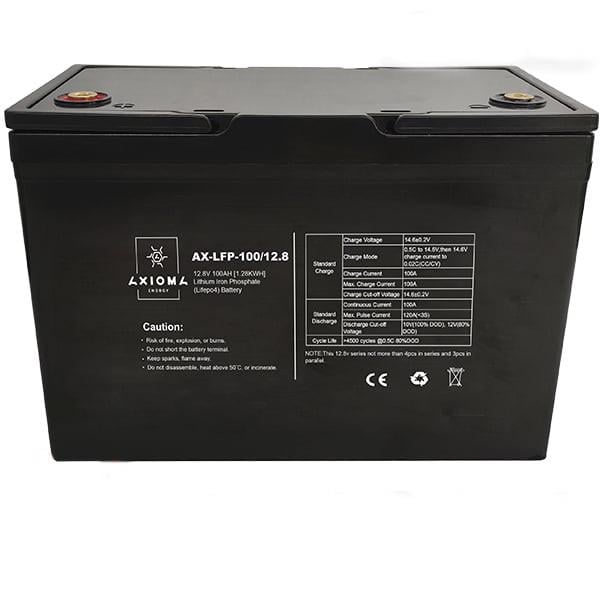 Аккумулятор литиевый Axioma Energy LiFePo4 12,8 В 100A (AX-LFP-100/12.8) Аккумулятор литиевый Axioma Energy LiFePo4 12,8 В 100A (AX-LFP-100/12.8)