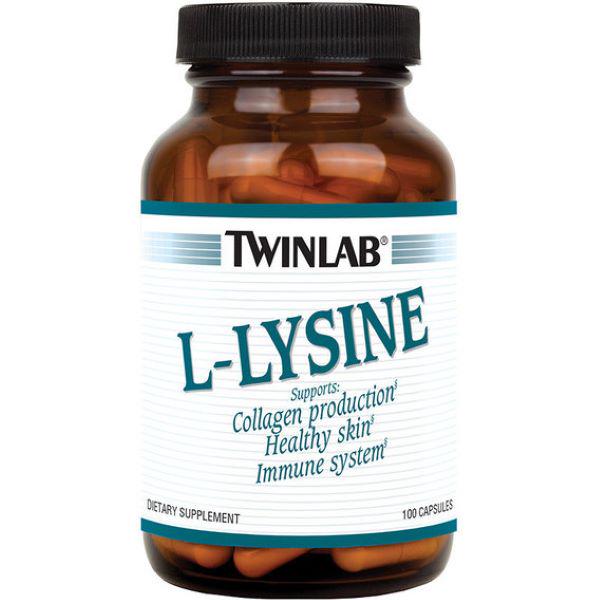 Амінокислоти Twinlab L-Lysine 100 капс. (00000029378)