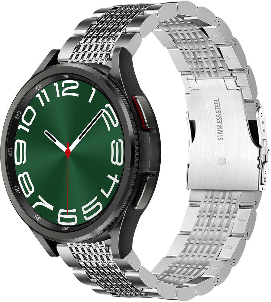 Ремешок металлический Gripix для Samsung Galaxy Watch 6 Classic 47 мм Silver (41774-59)