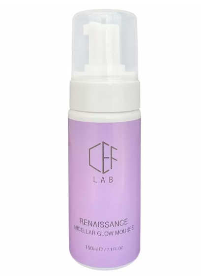 Мусс мицеллярный антиоксидантный CEF Lab Micellar Glow Mousse Renaissance 150 мл (1201)