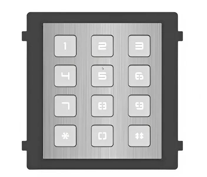 Комплект модулей для домофонных сетей Hikvision DS-KD8003-IME1NS + DS-KD-ACF2/S + DS-KD-KP/S защита IP65 Серый (958ea28c) - фото 2