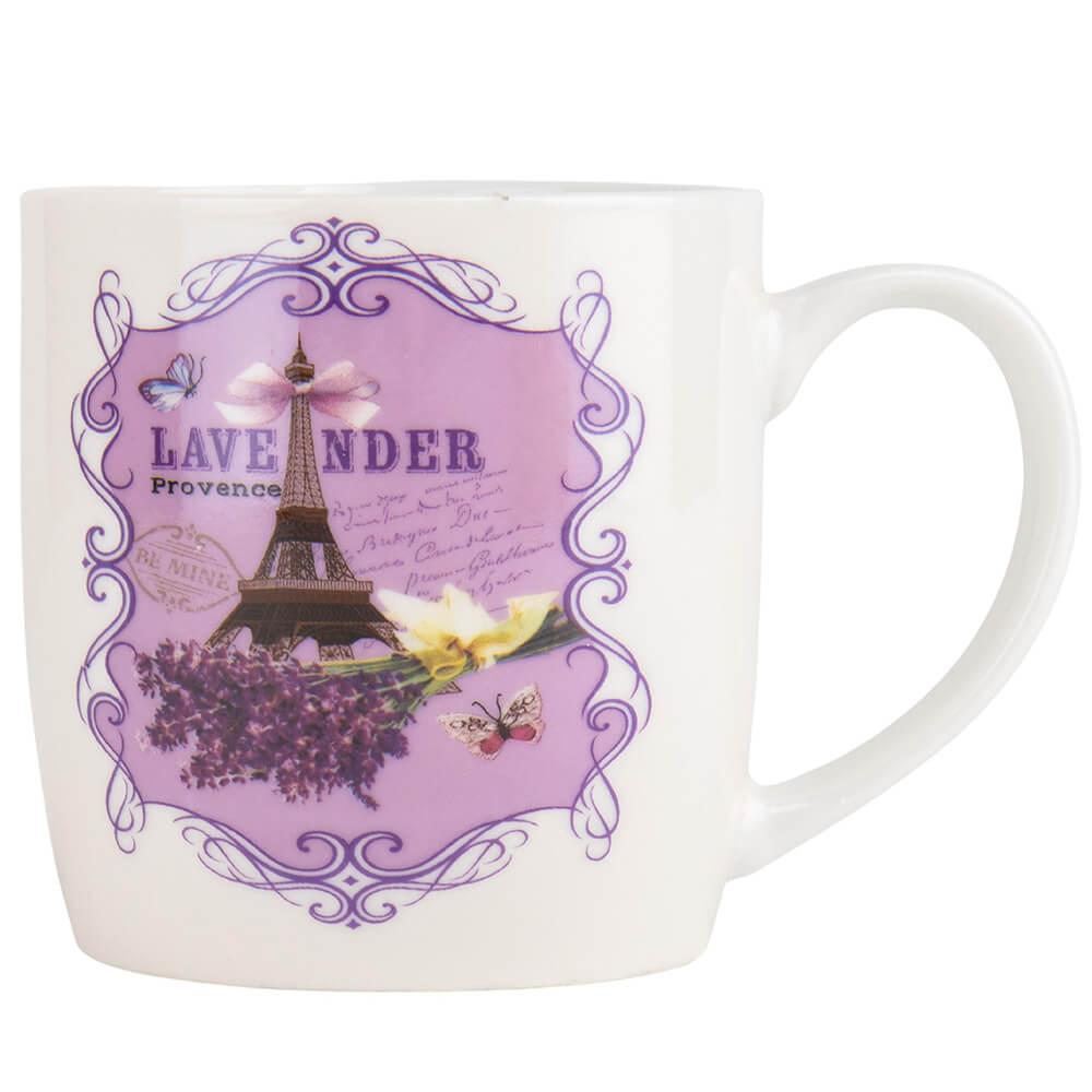 Набор кружок керамическых Provence 350 мл 6 шт. Белый (18901-024)