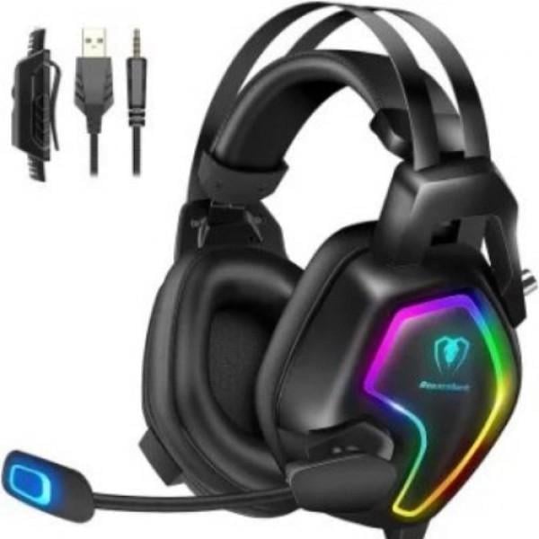Наушники игровые Beexcellent Pro Gaming Headset GM-12 накладные с микрофоном и подсветкой