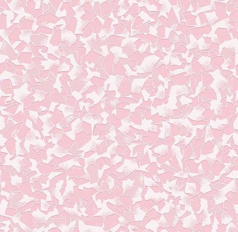 Обои бумажные Континент Битое стекло 1072 0,53x10,05 м Розовый (2000000003863)