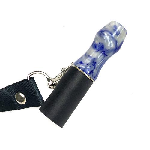 Персональний мундштук shisha store Epoxy Light Blue