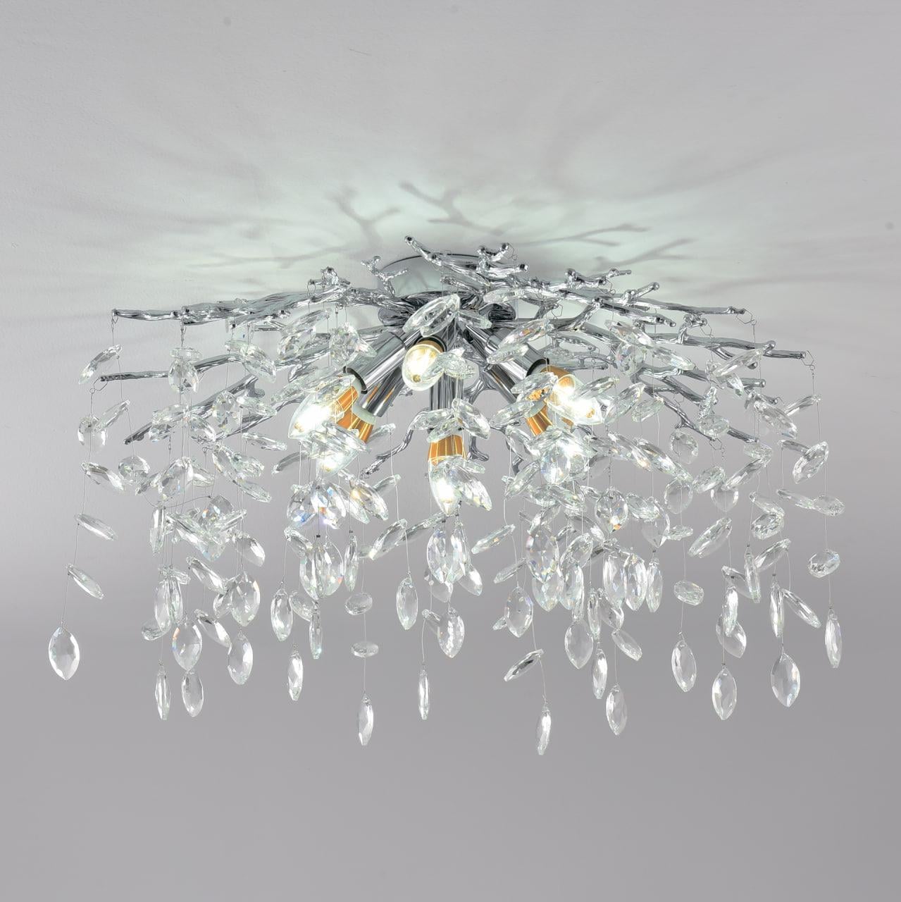 Потолочный светильник Luminaria BELLA 6xE14 R600 Chrome (19005daf)