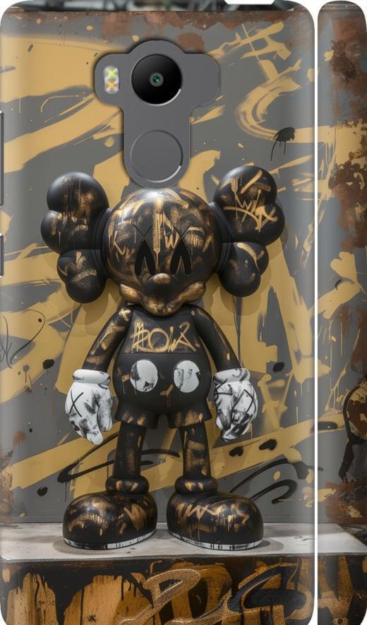 Чехол на Xiaomi Redmi 4 Prime Bronze kaws (6097m-437-42517)