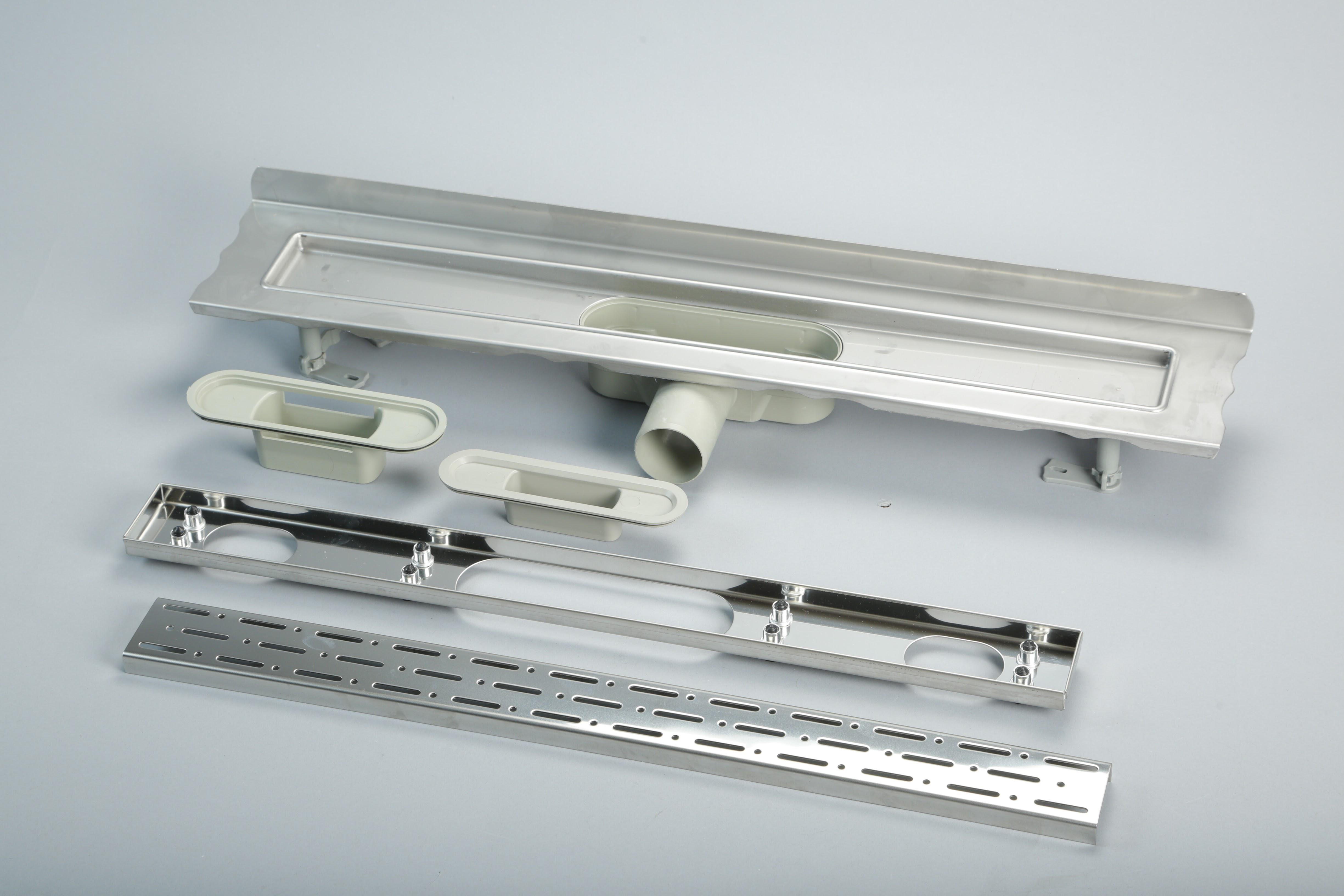 Трап линейный MAXIFLOW Maxi Legal 60 см с решеткой Дождь горизонтальный (4053.0Y050K.60)