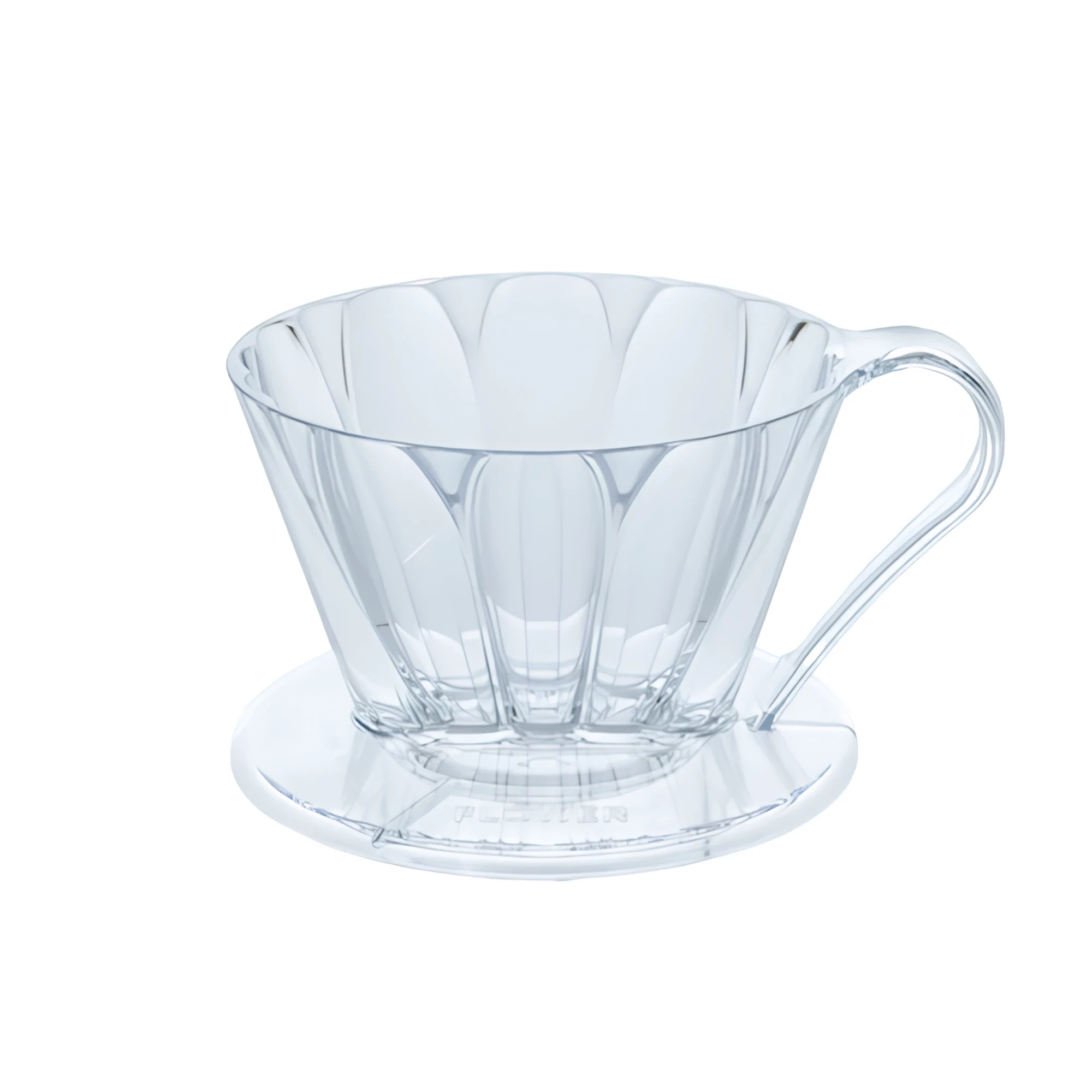Пуровер CAFEC Tritan Flower Dripper Oval 101 Clear