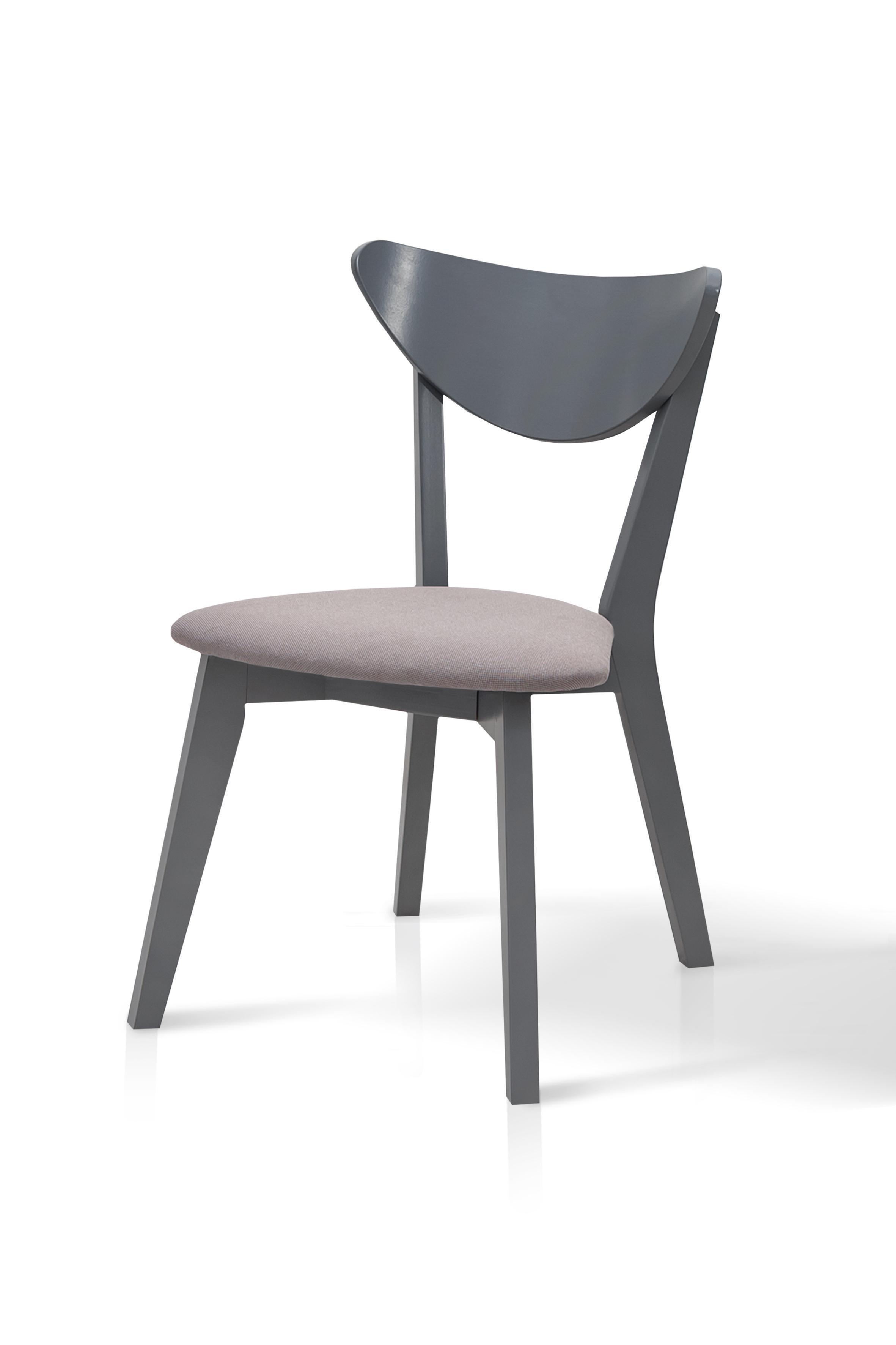 Стілець для кухні та вітальні УЛЬТРА Лукас 600х810х500 мм Сірий/Мілос (GAА0052421) - фото 2 Стілець для кухні та вітальні УЛЬТРА Лукас 600х810х500 мм Сірий/Мілос (GAА0052421) - фото 2