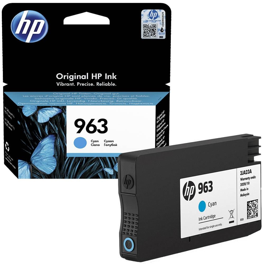 Картридж HP 963 Ink Cartridge для принтера OfficeJet Pro Cyan (3JA23AE)