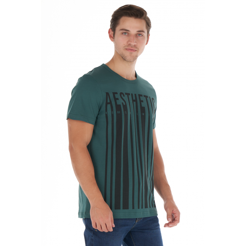 Футболка мужская Kvl 10105837 S Зеленый