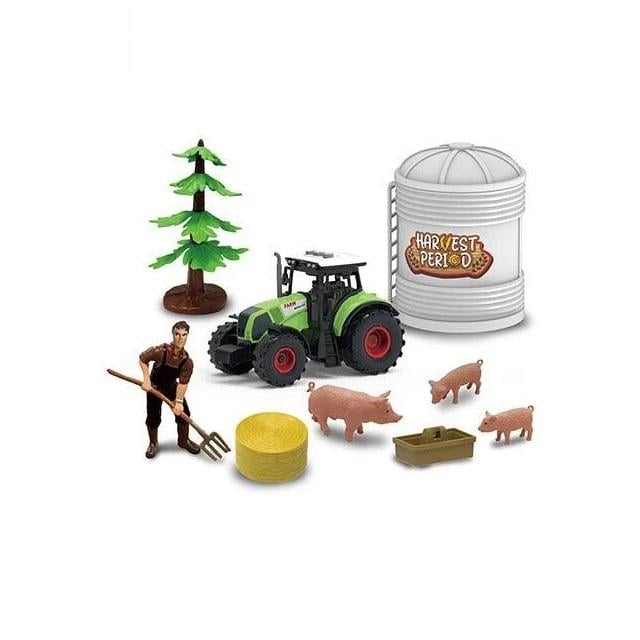 Игровая ферма трактор/инерционный механизм/фигурки Multicolor (159864)