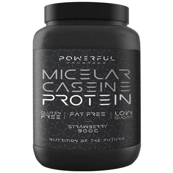 Протеин Powerful Progress Micelar Caseine Protein 900 г 30 порций Strawberry (000022572)