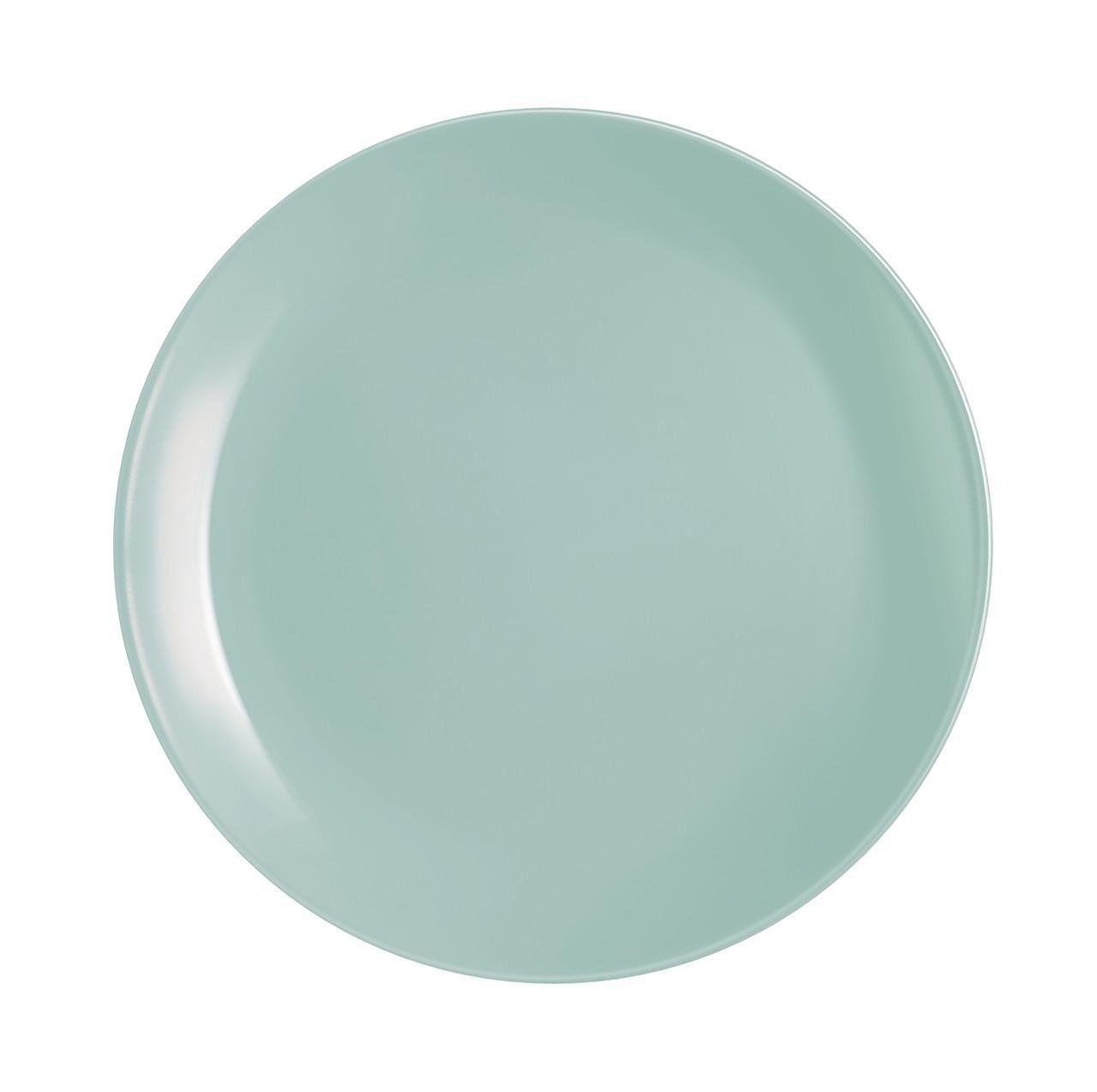 Тарелка десертная Luminarc Diwali Light Turquoise круглая 19 см Бирюзовый (P2613)