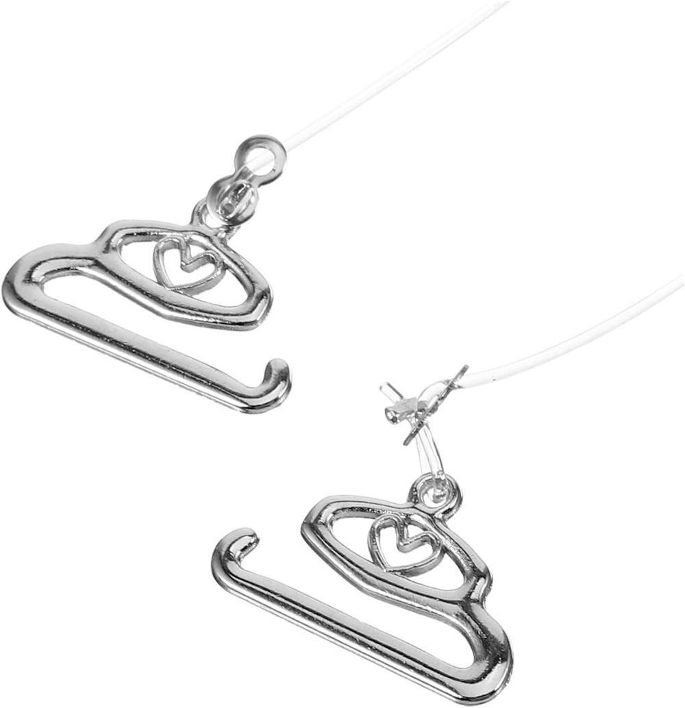 Бретелі для бюстгальтера тонкі силіконові з металевими гачками 1 пар 1 мм Прозорий (3000003773) - фото 3