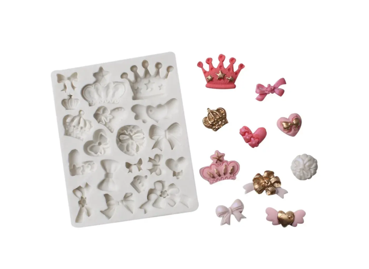 Молд силиконовый 90x70 мм Серый (114600) Молд силиконовый 90x70 мм Серый (114600)