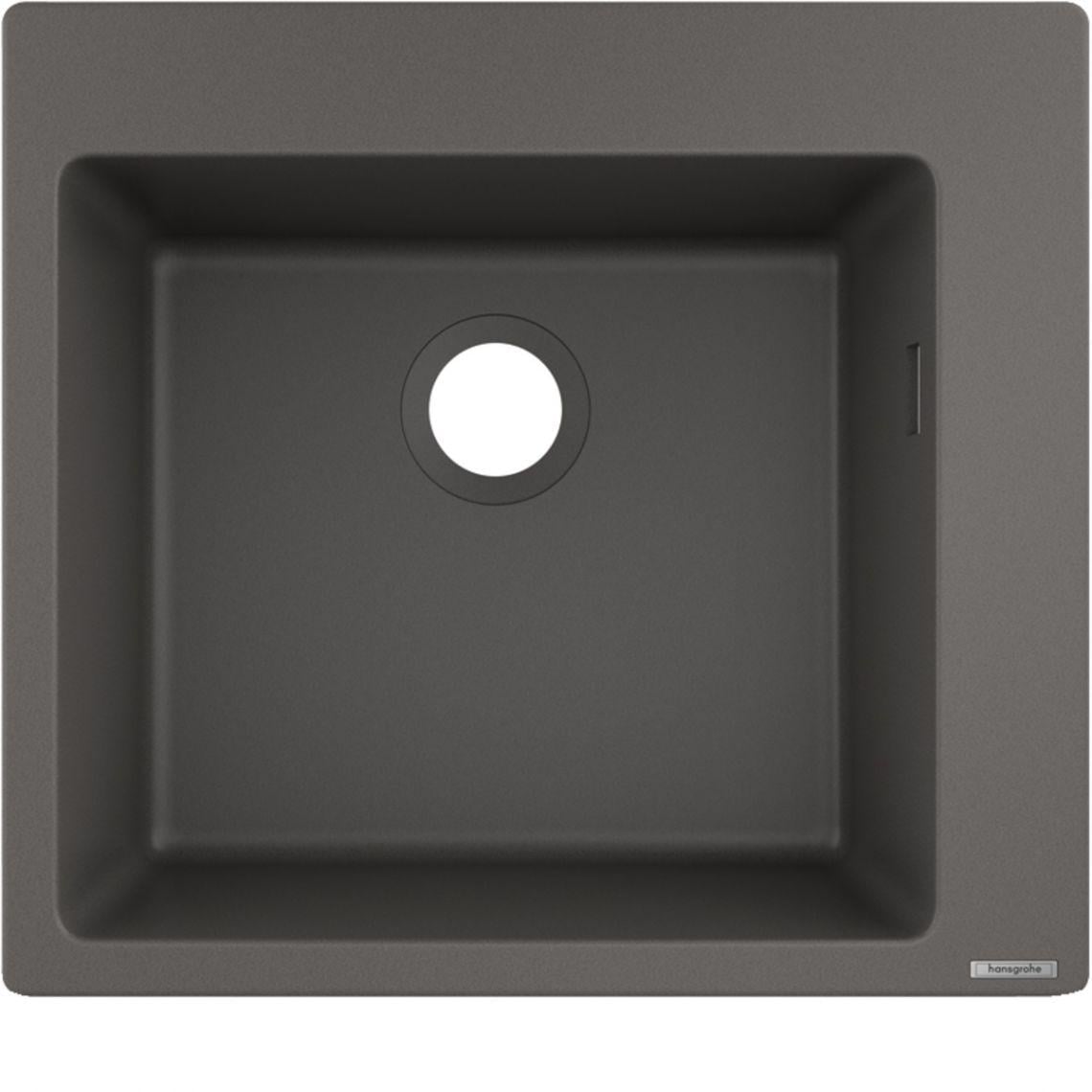 Мойка кухонная накладная Hansgrohe S510-F450 560х510 Серый (LM-43312290)