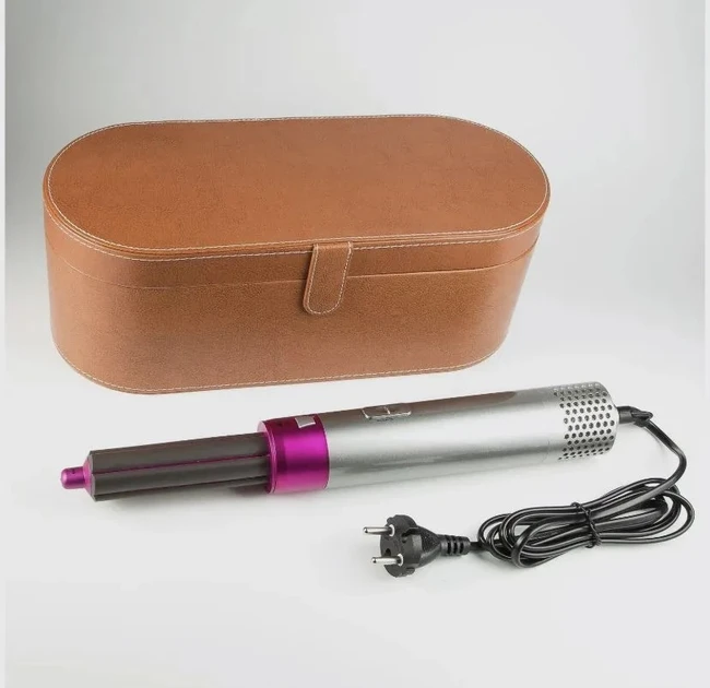 Фен-стайлер для волосся 1000 Вт Рожевий (2549772429) - фото 4 Фен-стайлер для волосся 1000 Вт Рожевий (2549772429) - фото 4