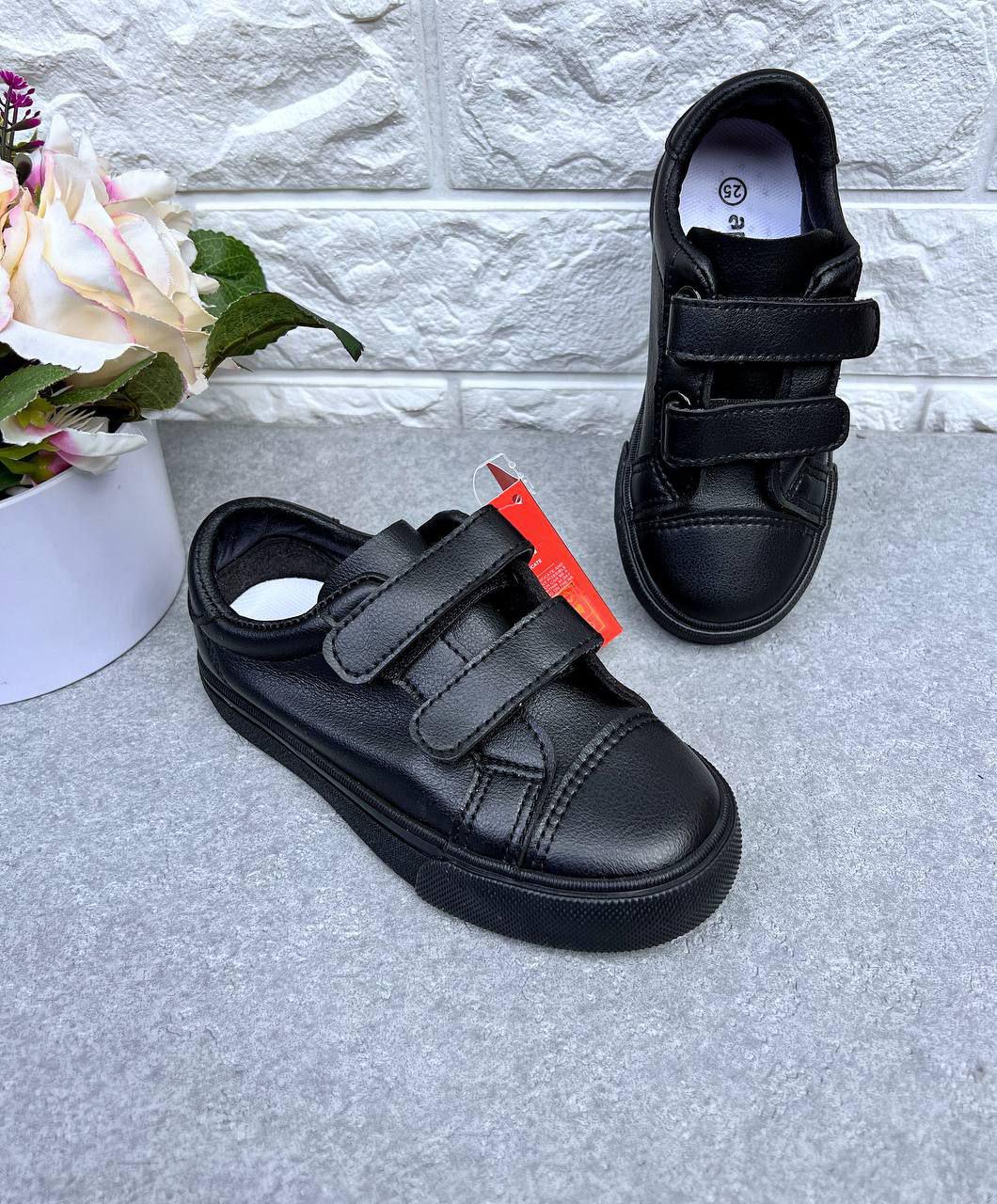 Кеды детские унисекс Apawwa 1449 р. 27 17,7 см Черный (1449-1)